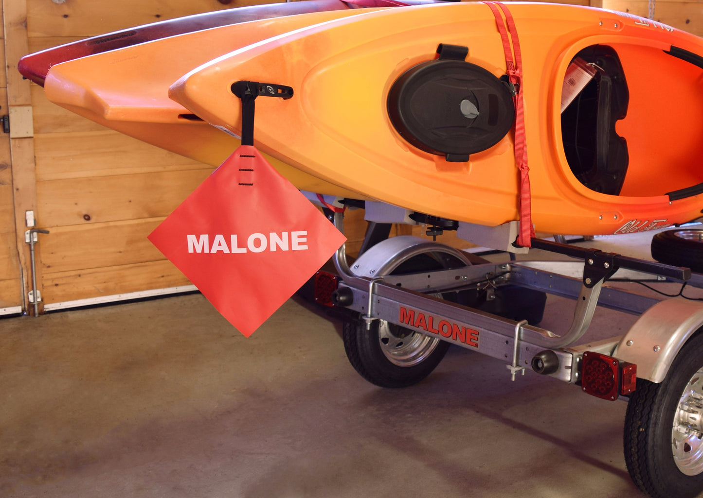 Malone Safety Flag w/ grommet MPG551