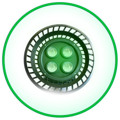 Under Water Green Fishing Lights Flame 1500 LED Overhead Light