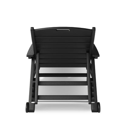 SoPoly Flat Chaise Lounge