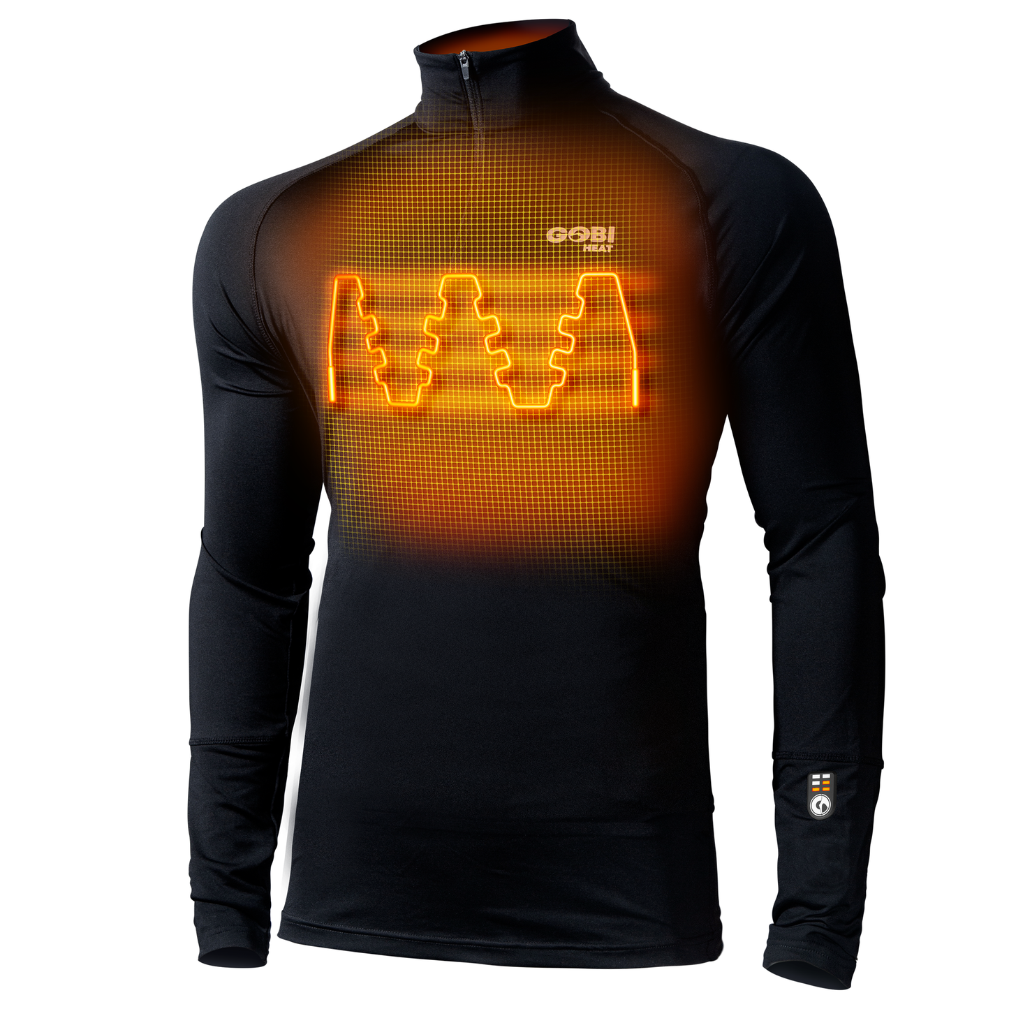 Gobi Heat FlexCore Men’s Heated Base Layer Shirt - Dual Control