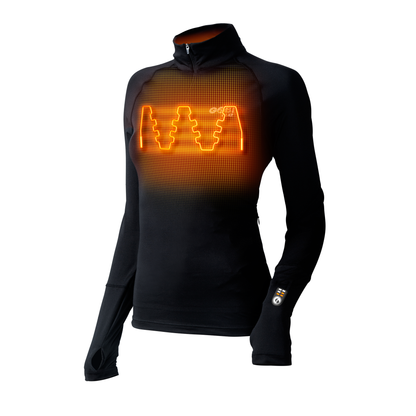 Gobi Heat FlexCore Women’s Heated Base Layer Shirt - Dual Control