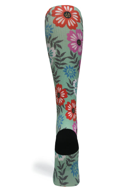 Crazy Compression Floral Details - (Standard & Extra Wide)