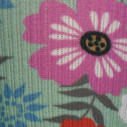 Crazy Compression Floral Details - (Standard & Extra Wide)