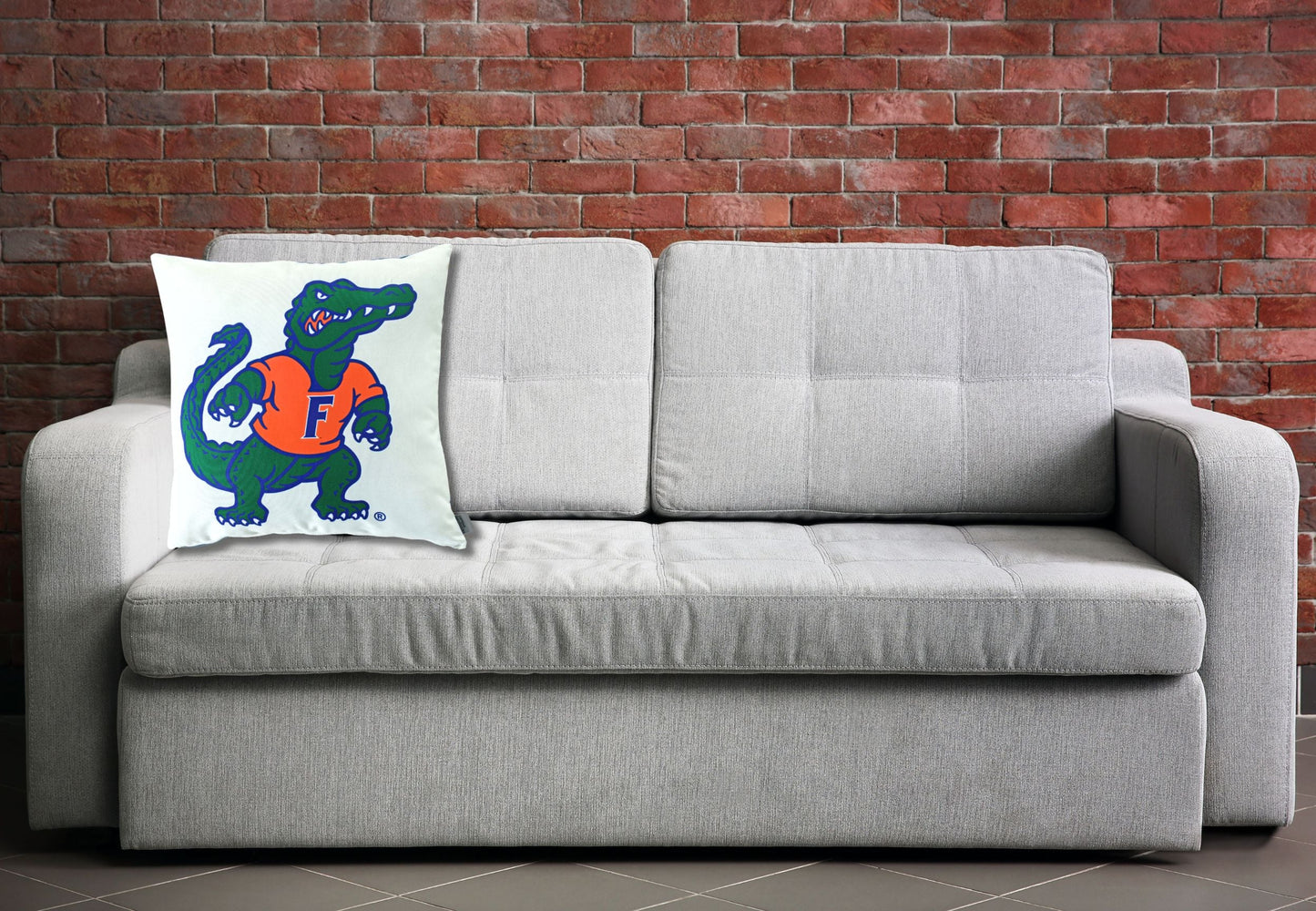 Campus Hammocks Florida Gators Albert Throw Pillow