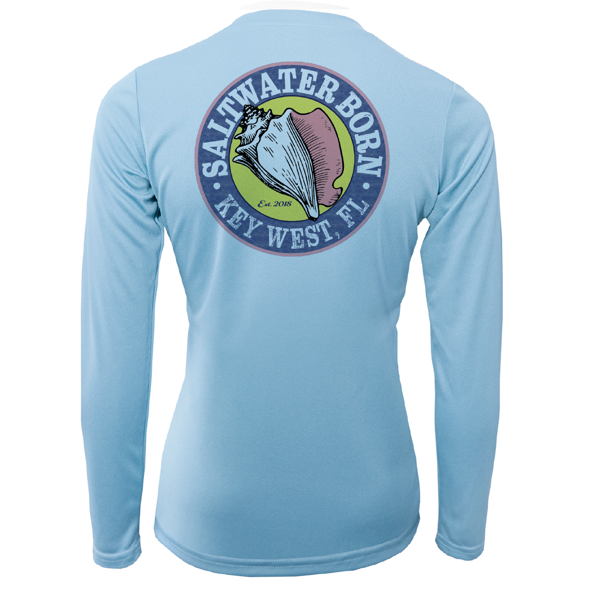 Saltwater Born Florida Lobster Long Sleeve UPF 50+ Dry-Fit Shirt