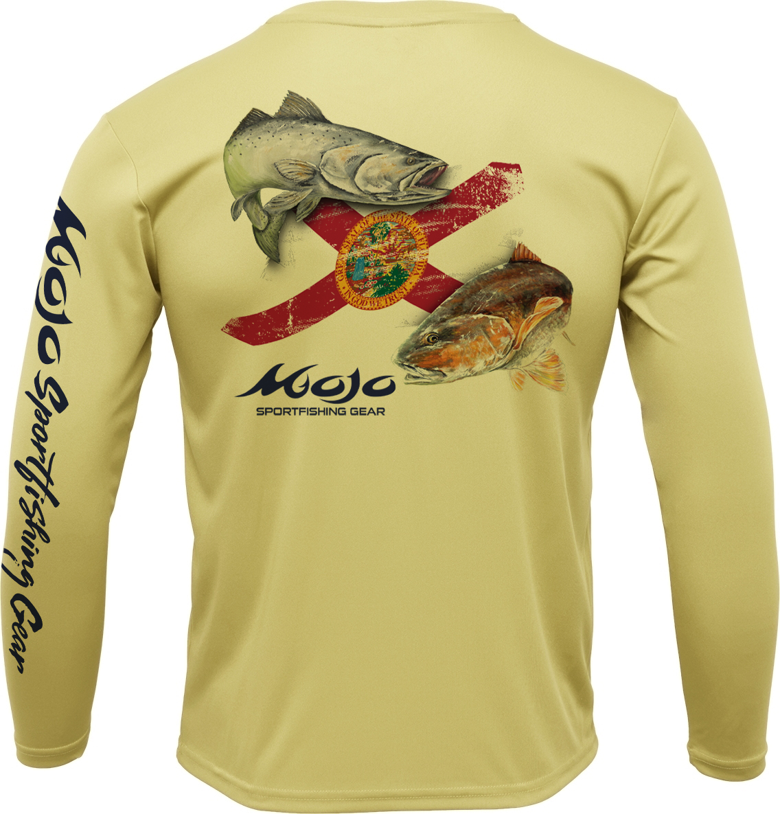 Mojo - Florida Redfish Flag Wireman X