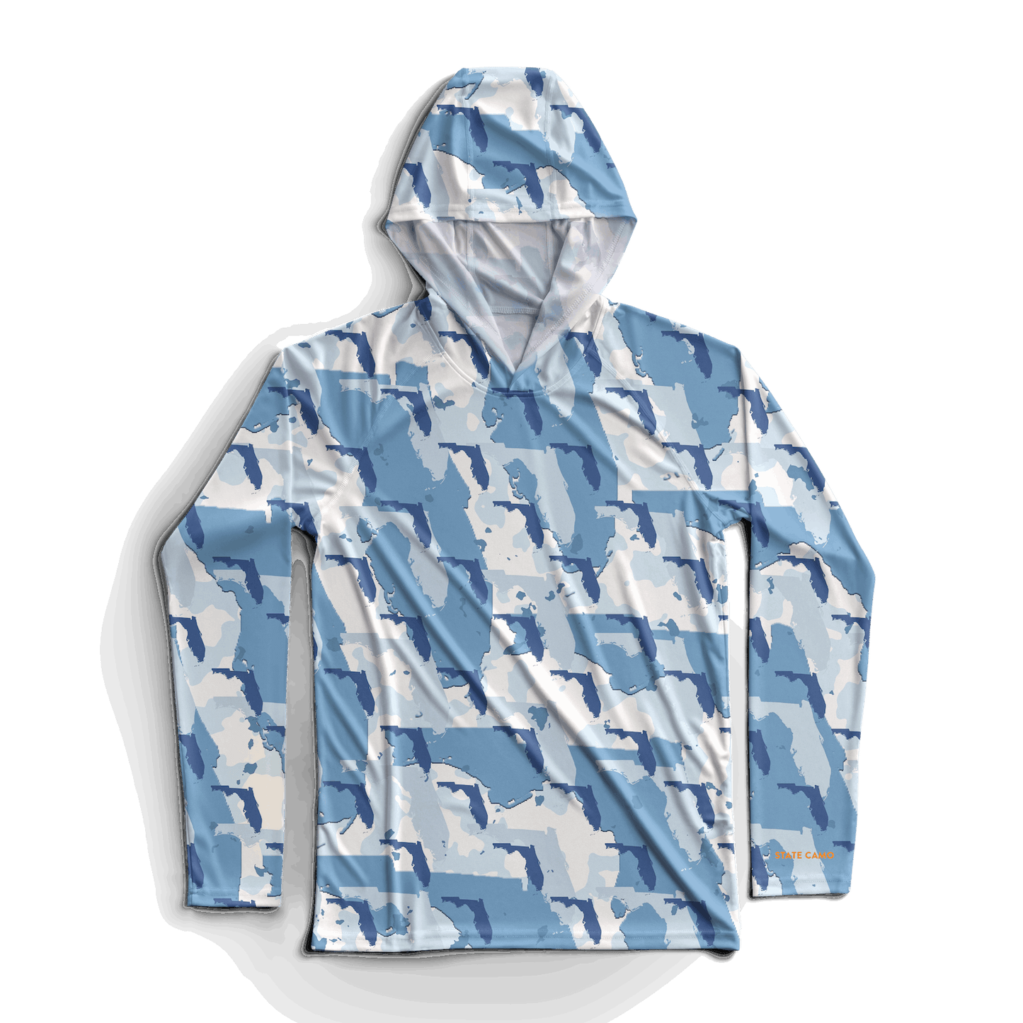 Everyday Outdoors Florida Camo - Fishing Long Sleeve Hoodie