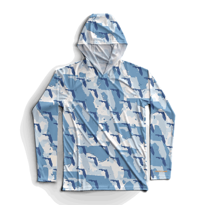 Everyday Outdoors Florida Camo - Fishing Long Sleeve Hoodie