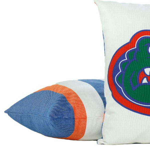 Campus Hammocks University of Florida Colors Throw Pillow