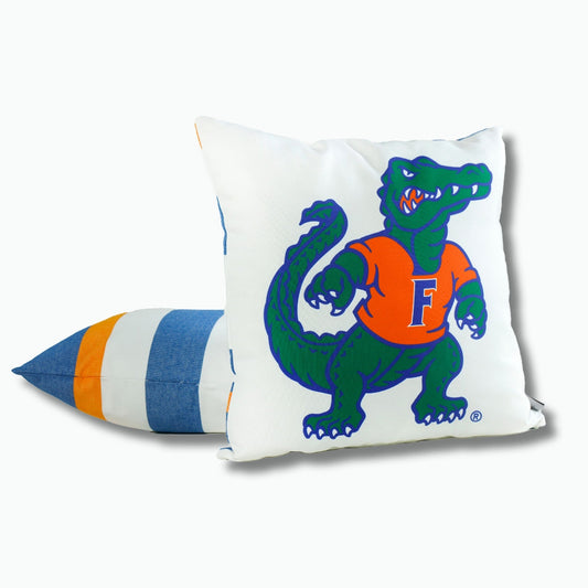 Campus Hammocks Florida Gators Albert Throw Pillow