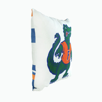Campus Hammocks Florida Gators Albert Throw Pillow