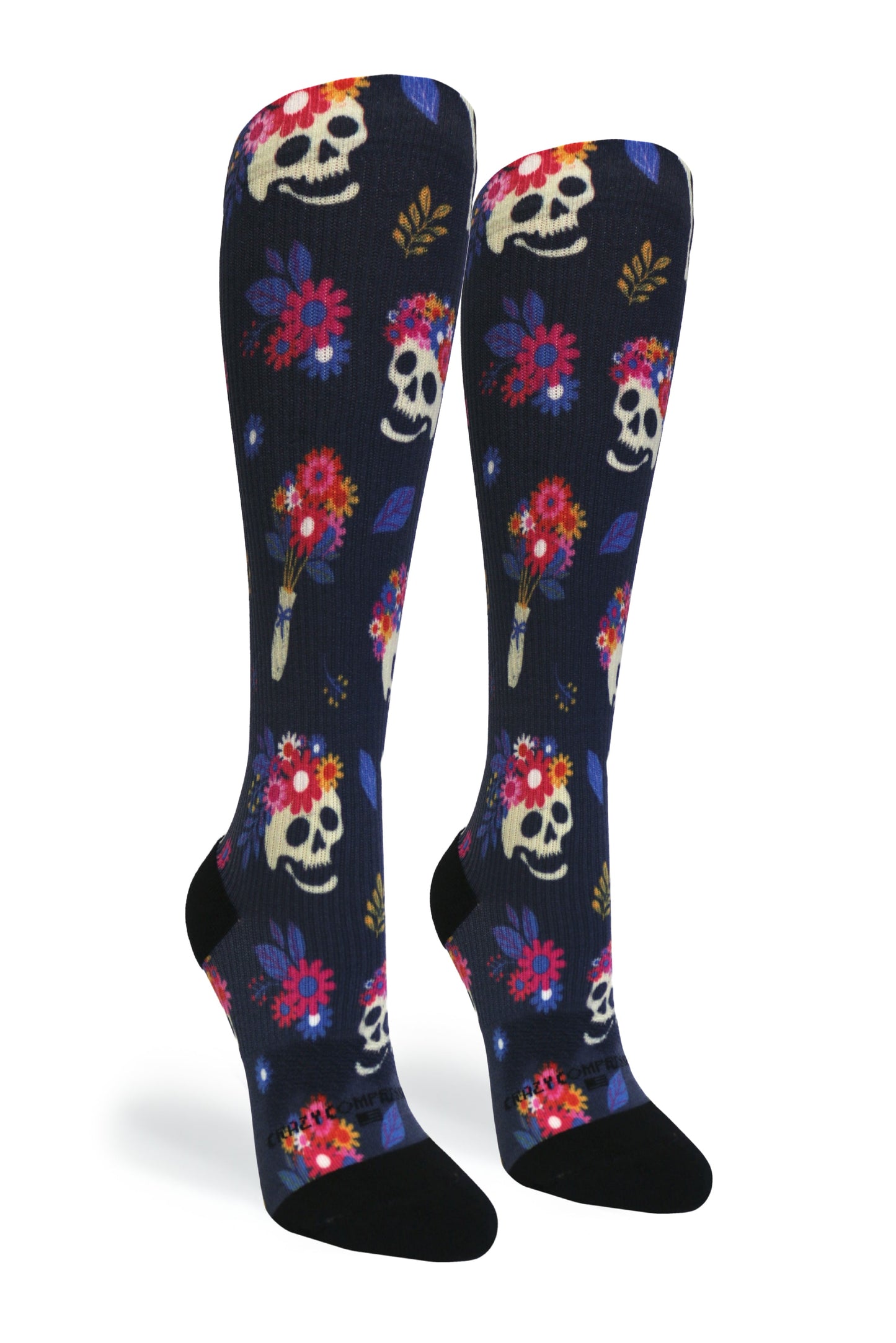 Crazy Compression Flower Hair - (Standard & Extra Wide)