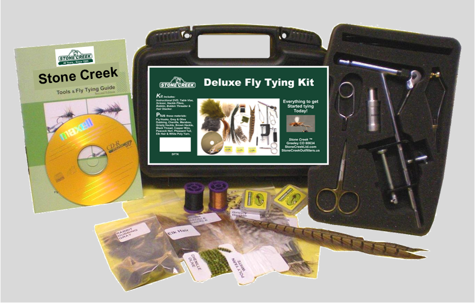 Stone Creek Deluxe Fly Tying Kit
