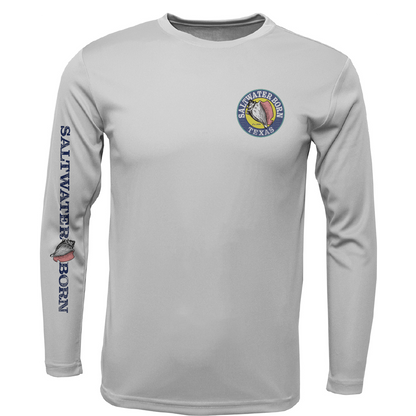 Saltwater Born Fort Worth Long Sleeve UPF 50+ Dry-Fit Shirt