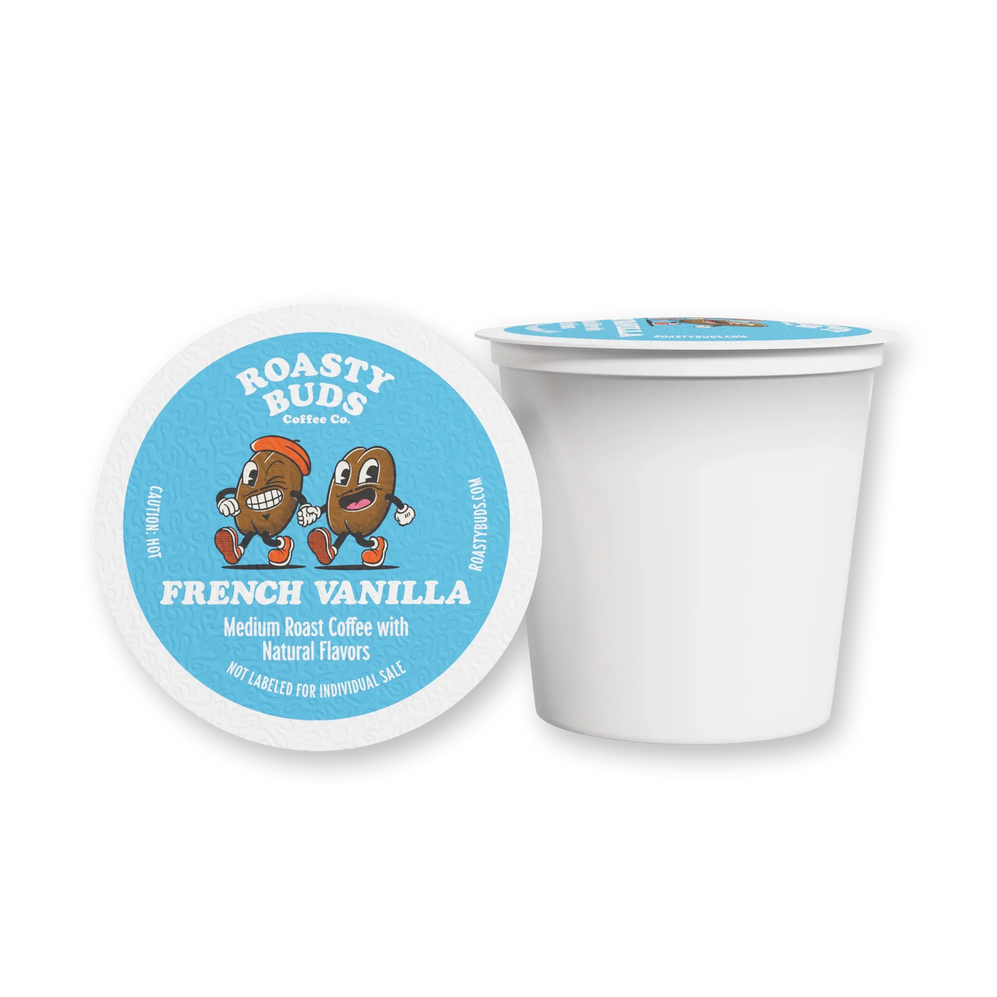 Roasty Buds French Vanilla Coffee Pods