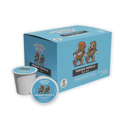 Roasty Buds French Vanilla Coffee Pods