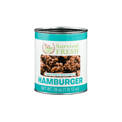 Survival Frog Ground Beef Canned Meat