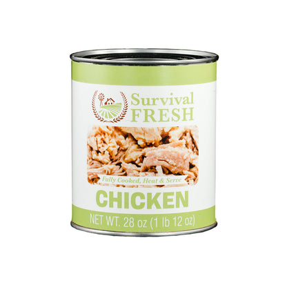 Survival Frog Chicken Canned Meat