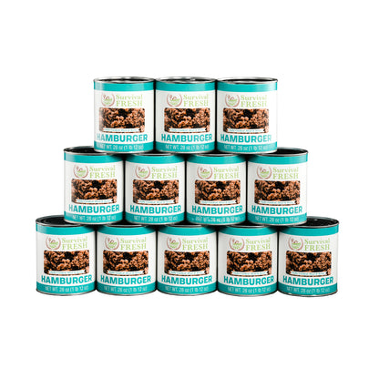 Survival Frog Ground Beef Canned Meat