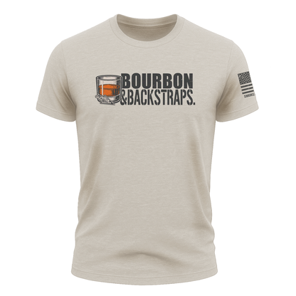 Bow Bow Crew Apparel Crew Apparel "Bourbon & Backstraps" Tee - Sand