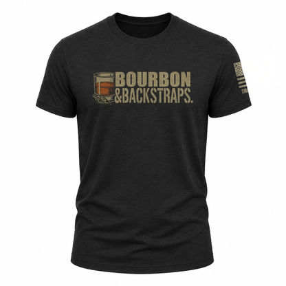 "Bourbon & Backstraps" Tee