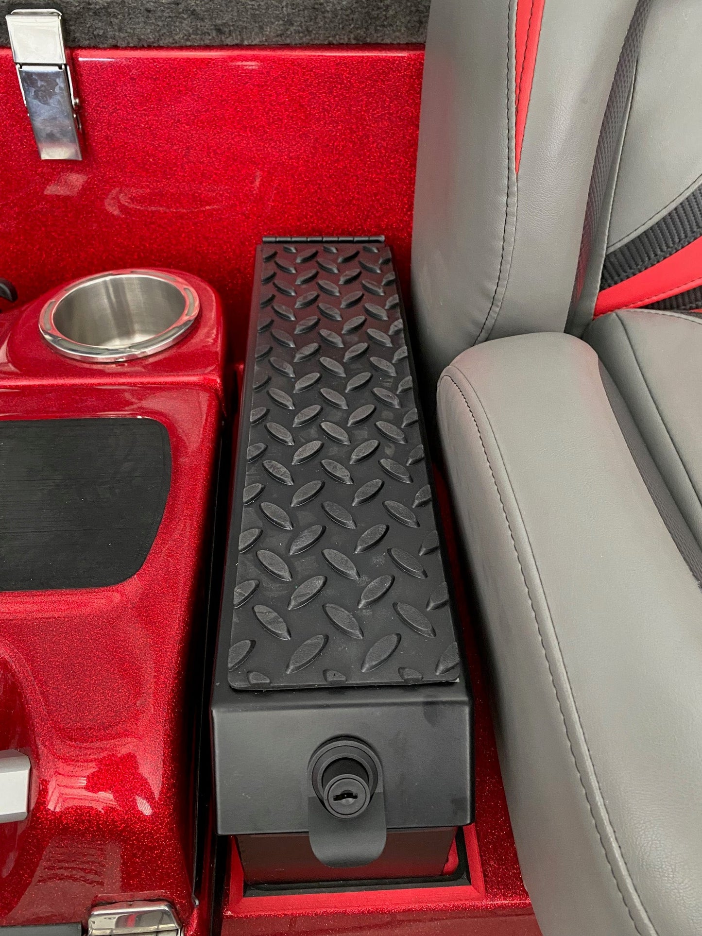 DD26 Fishing Step and Glove Box Combo for the Bass Cat PUMA STS and CARACAL STS (sold as a single box!)