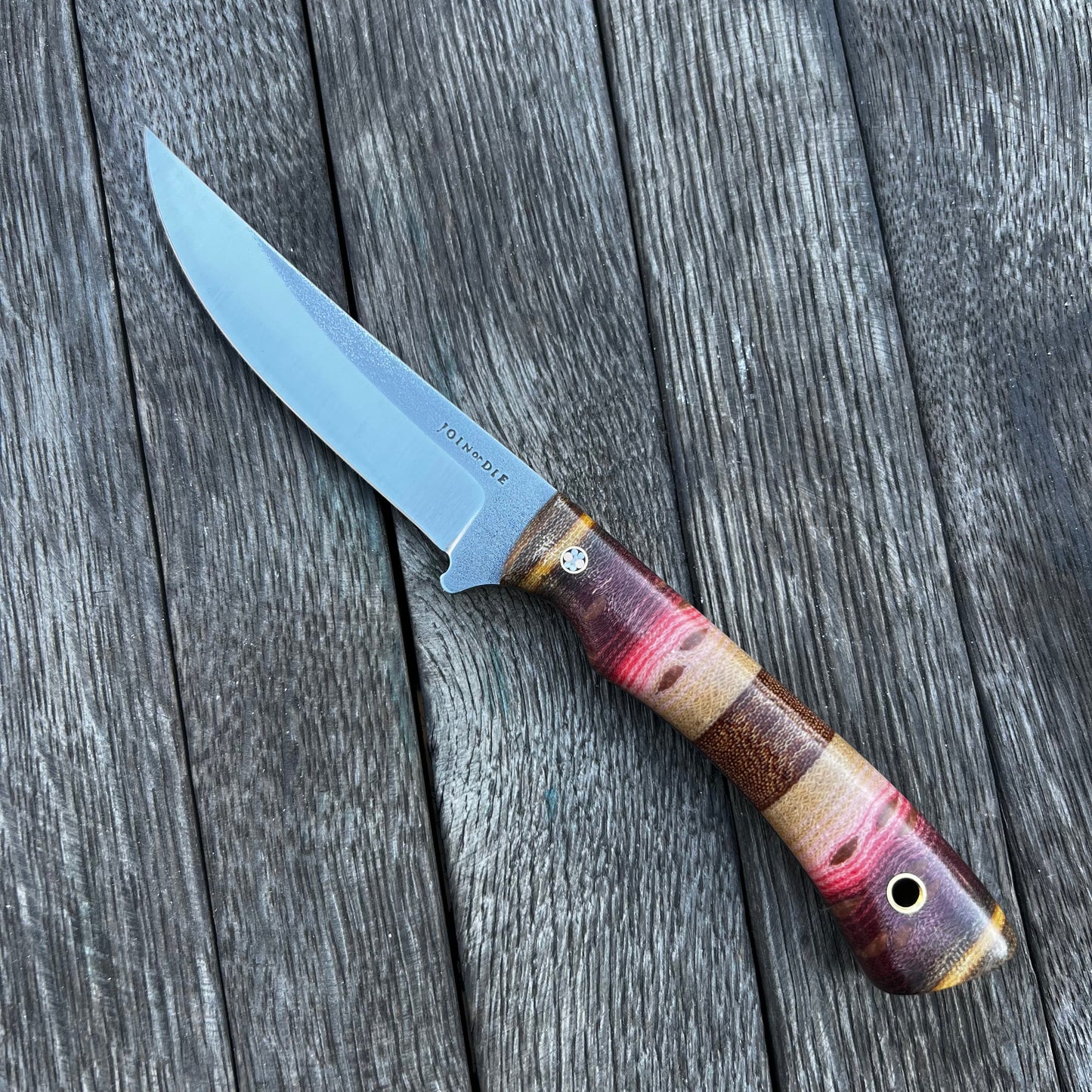 Join or Die Knives Blueridge Bird and Trout