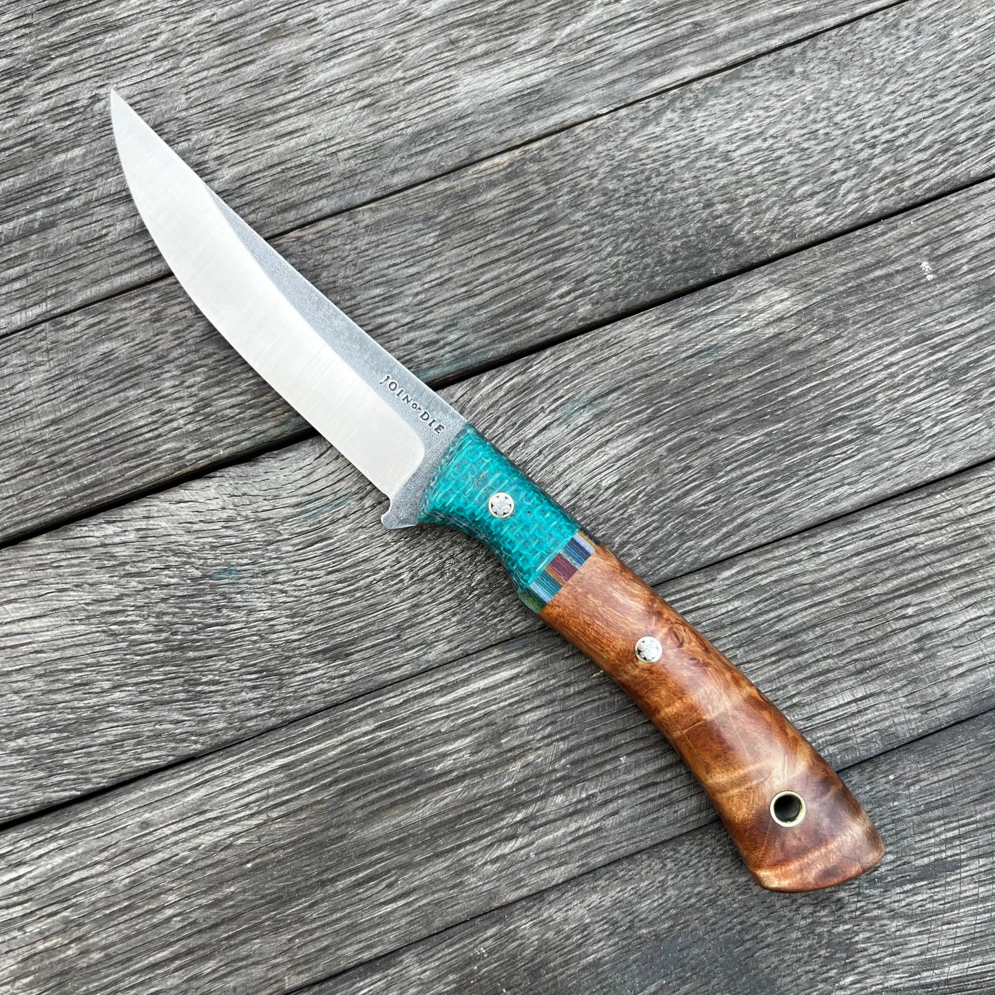 Join or Die Knives Blueridge Bird and Trout