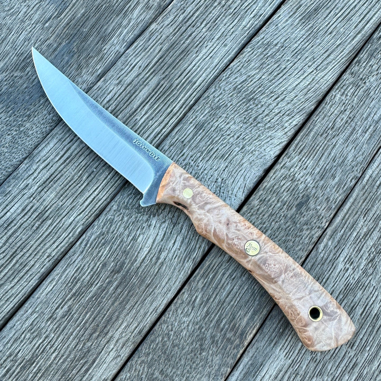 Join or Die Knives Blueridge Bird and Trout