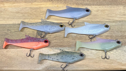 Bull Shad 4" Fast Sink Burritos