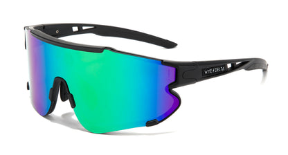 Wye Delta Z87+ HiViz Matte black Green Revo Polarized