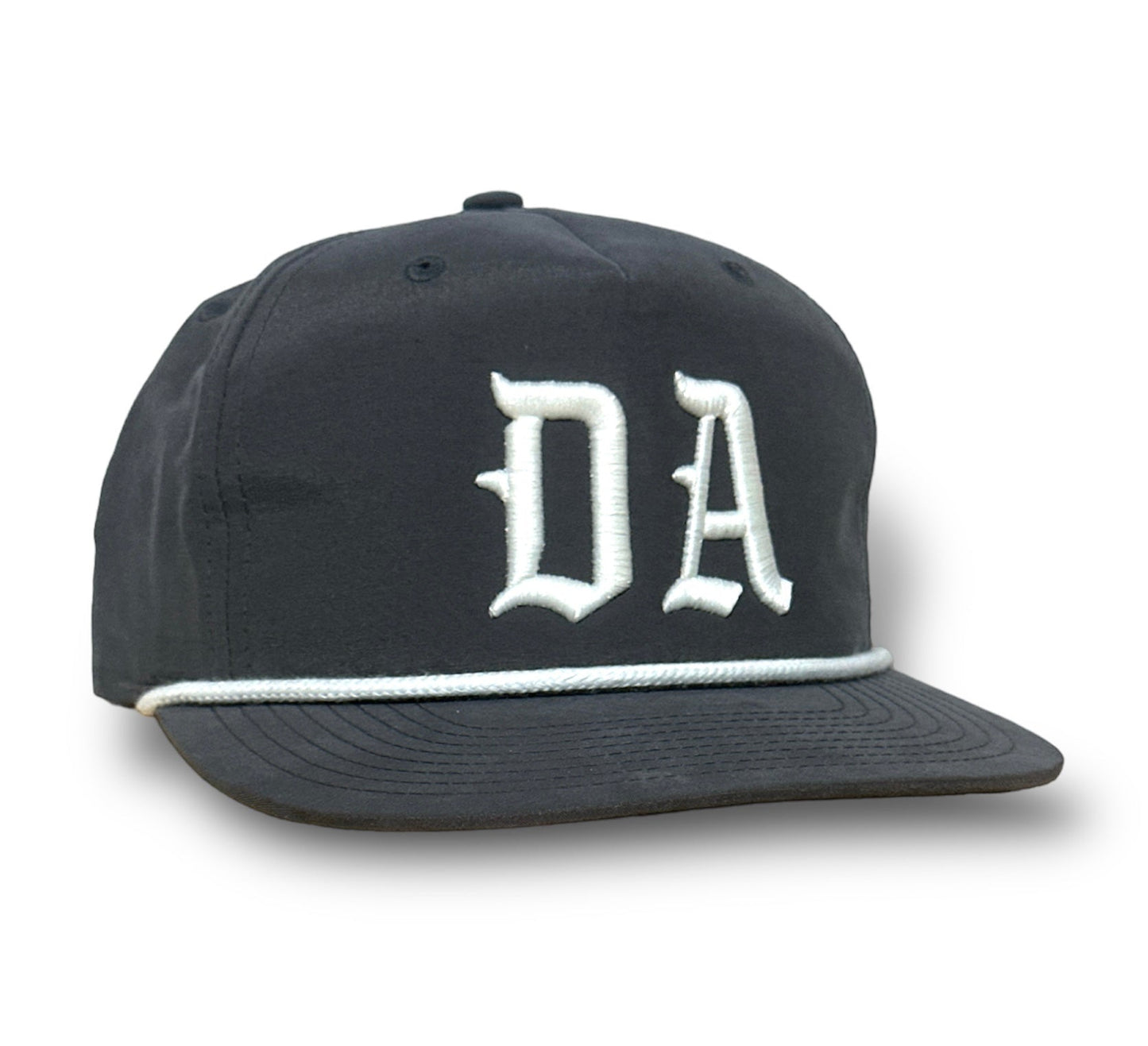 Direct Action Apparel PUFF 5 PANEL SNAPBACK (CHARCOAL)