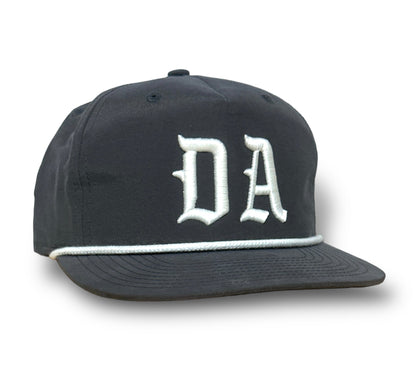 Direct Action Apparel PUFF 5 PANEL SNAPBACK (CHARCOAL)