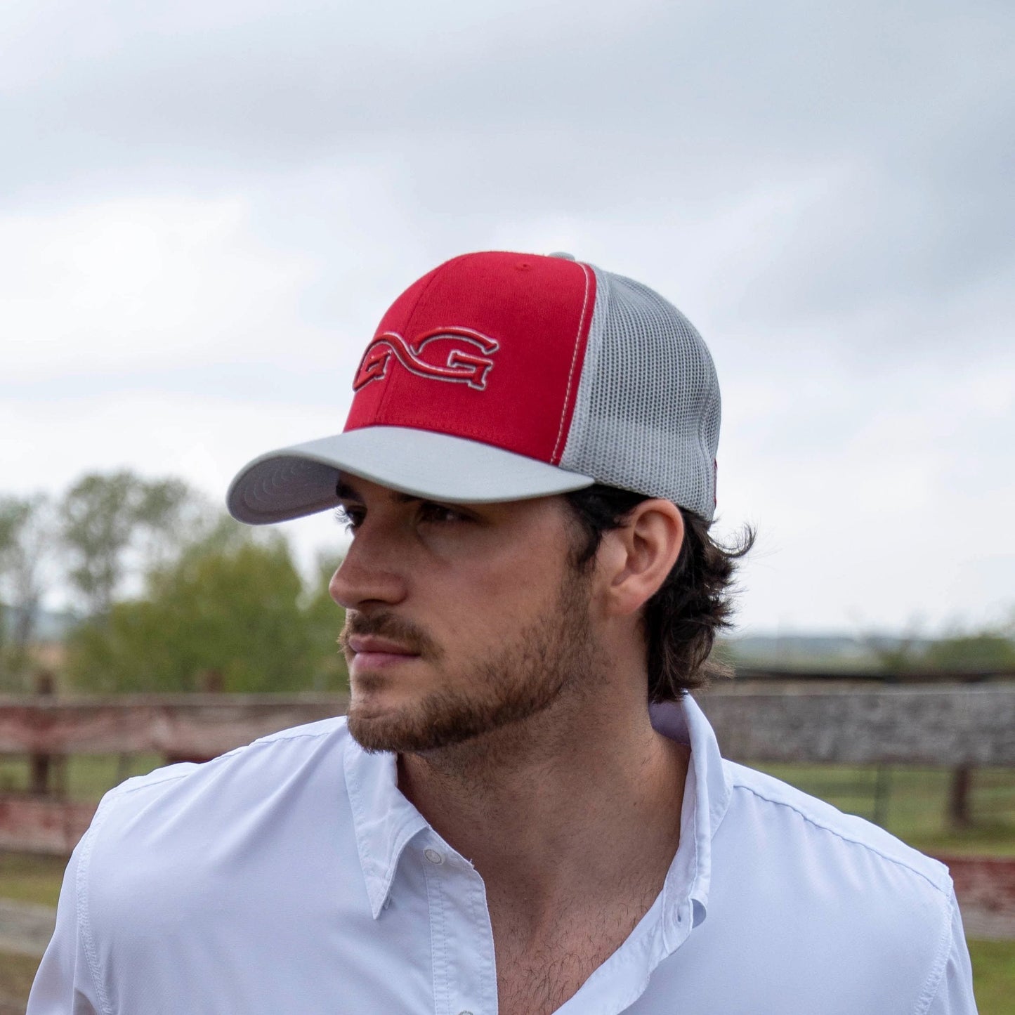 GameGuard Crimson Cap | Glacier MeshBack