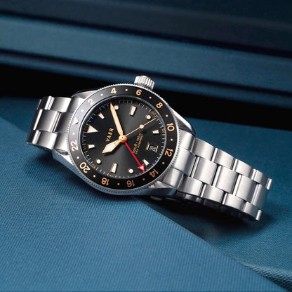 Vaer Watches G2 Meridian Gilt GMT - 39mm USA