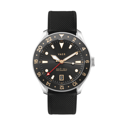 Vaer Watches G2 Meridian Gilt GMT - 39mm USA