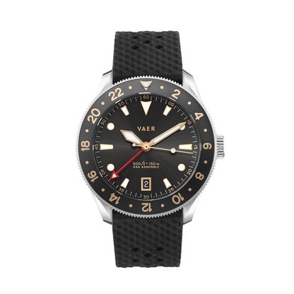 Vaer Watches G2 Meridian Gilt GMT - 39mm USA