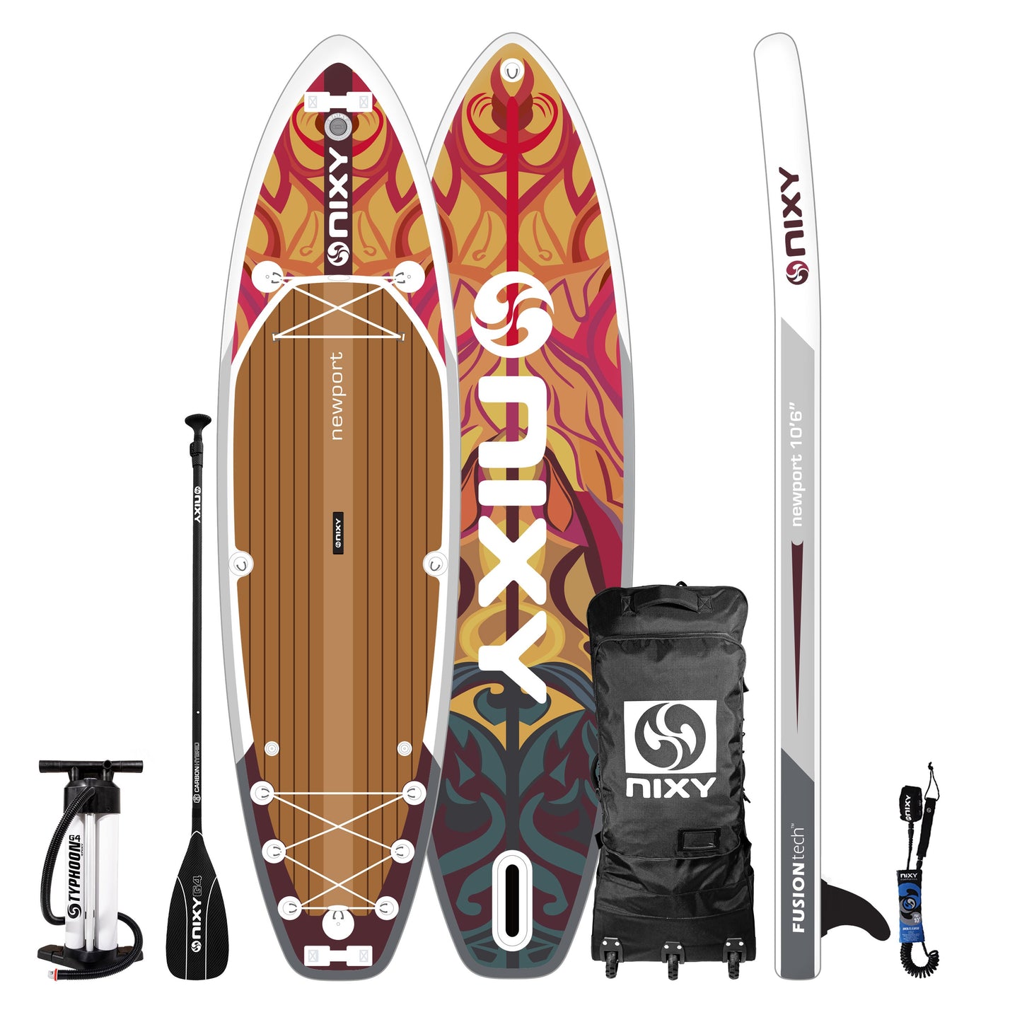 Nixy Newport G5 All Around Stand Up Paddle Board - 10'6"