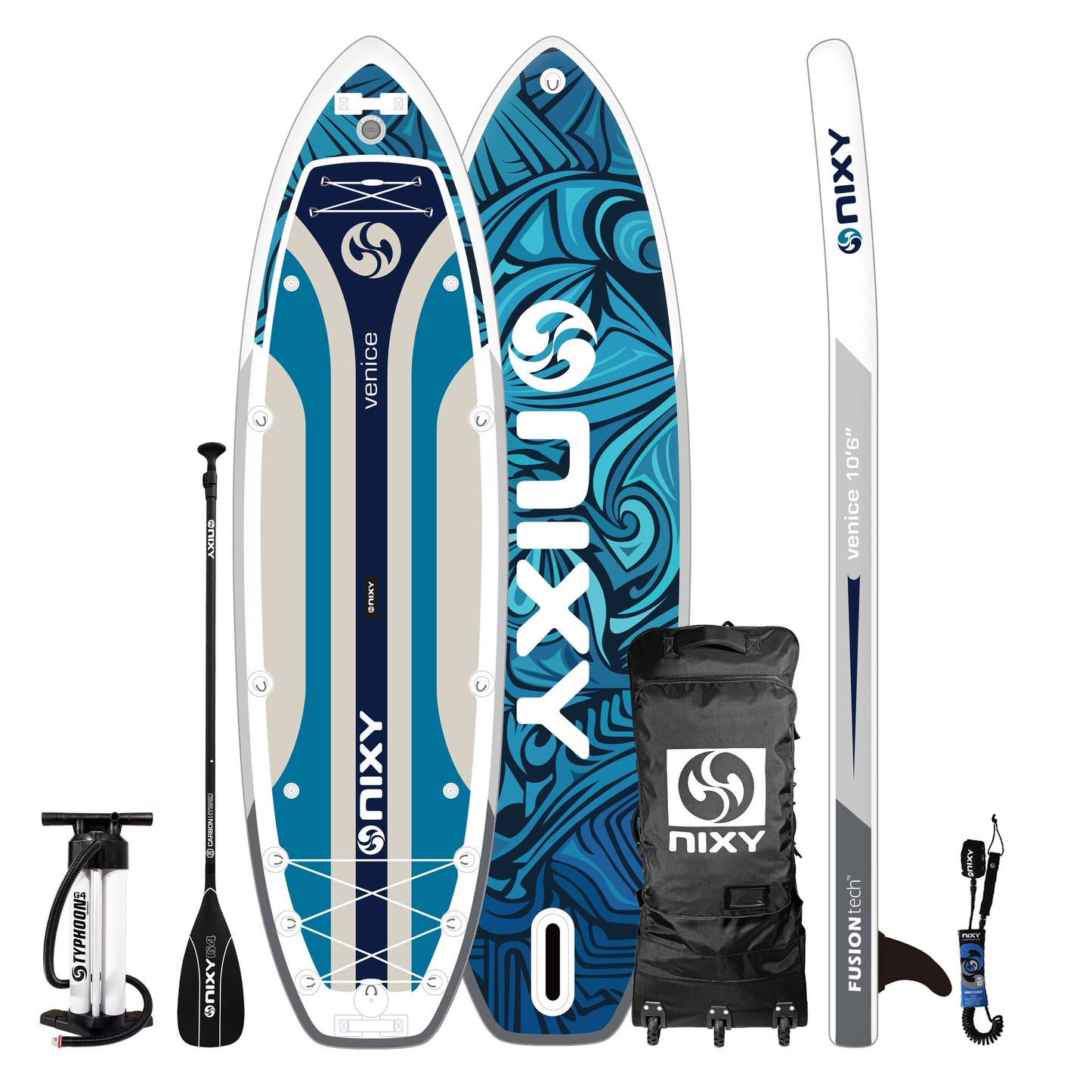Nixy Venice G5 Cruiser / Yoga Stand Up Paddle Board - 10'6"