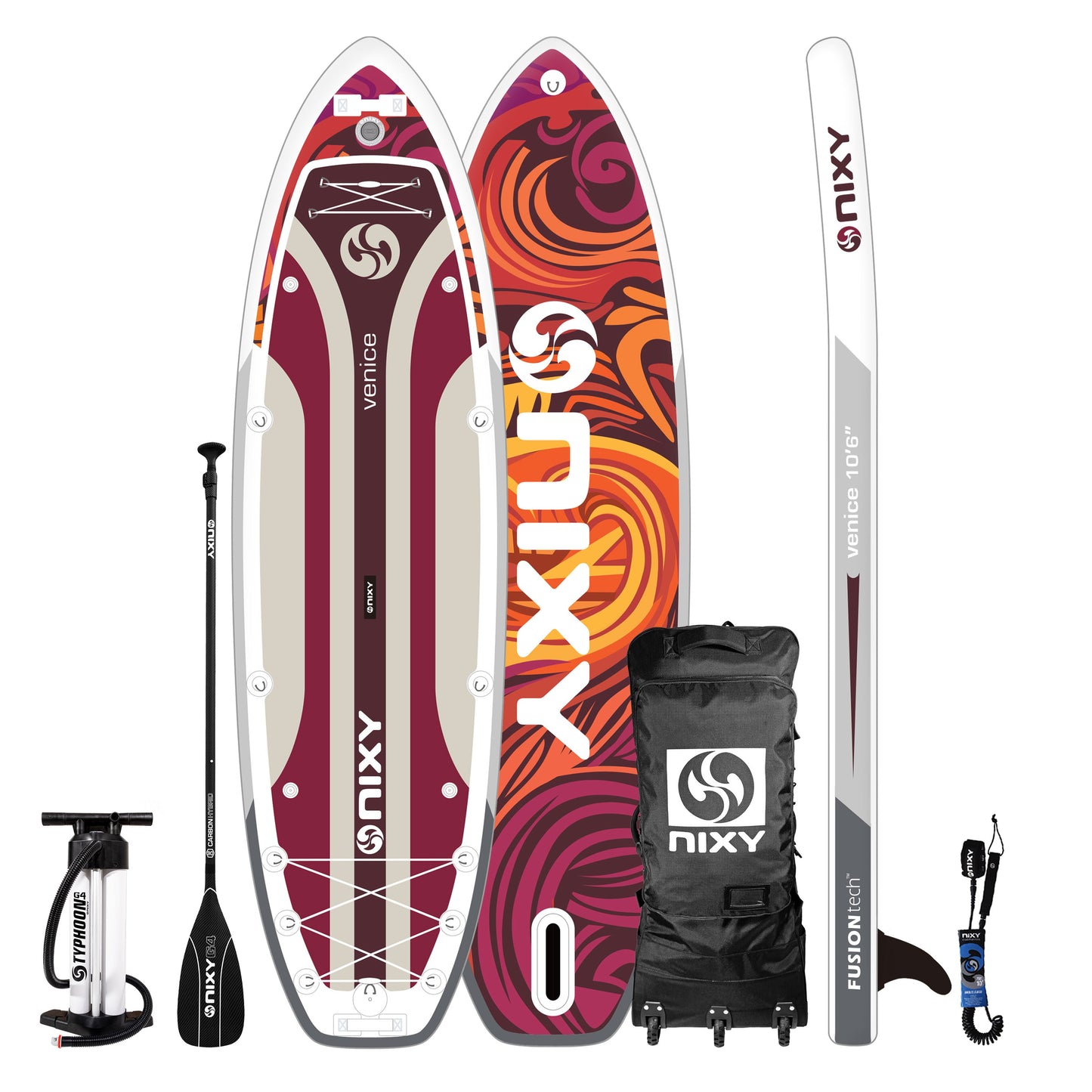 Nixy Venice G5 Cruiser / Yoga Stand Up Paddle Board - 10'6"