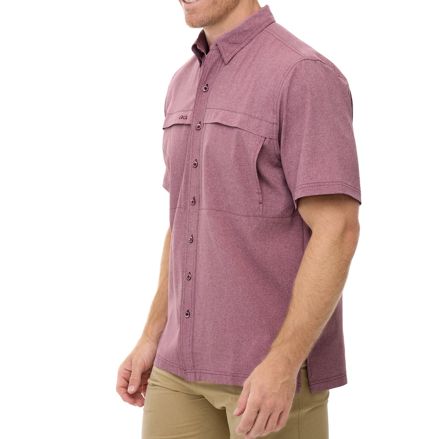 GameGuard - Maroon MicroTek Shirt