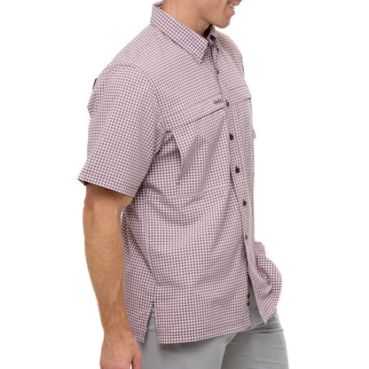 GameGuard - Maroon TekCheck Shirt
