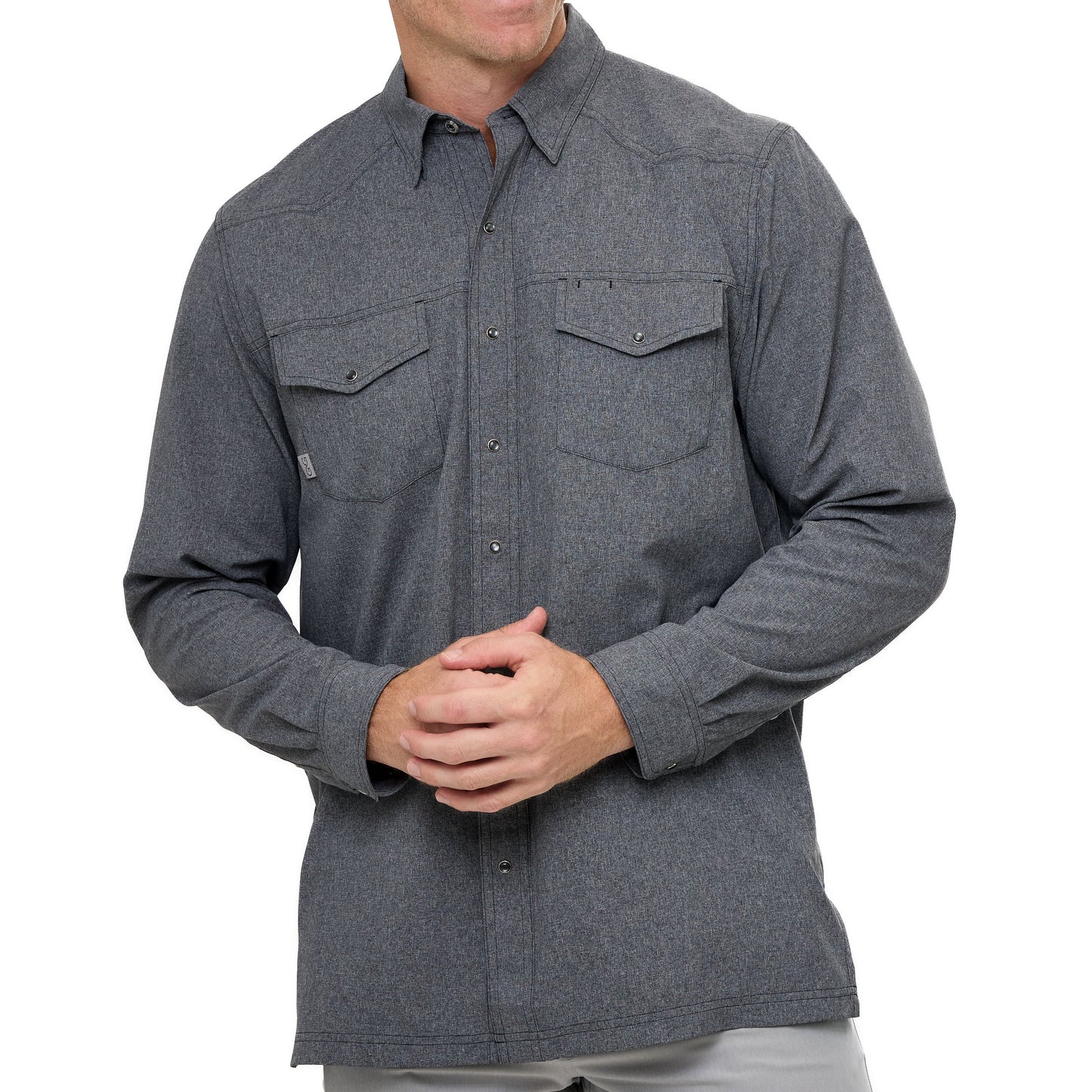 GameGuard - Caviar Pearl Snap Shirt | Long Sleeve