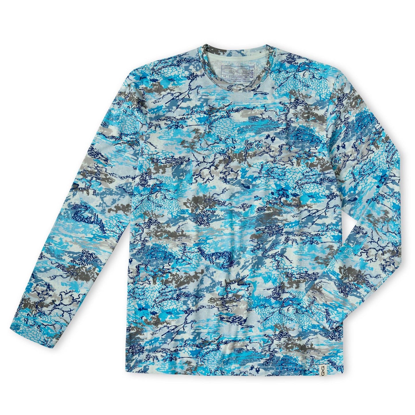 GameGuard Blue Digital Tracker Tee | Long Sleeve