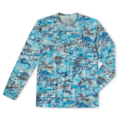 GameGuard Blue Digital Tracker Tee | Long Sleeve