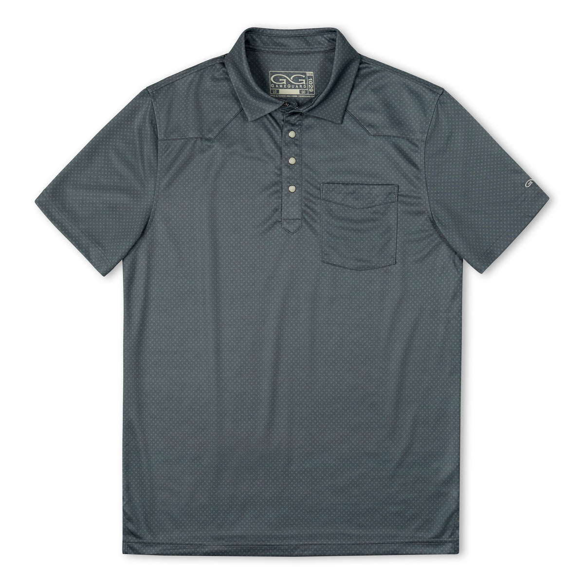 GameGuard GunMetal Palo Duro Polo