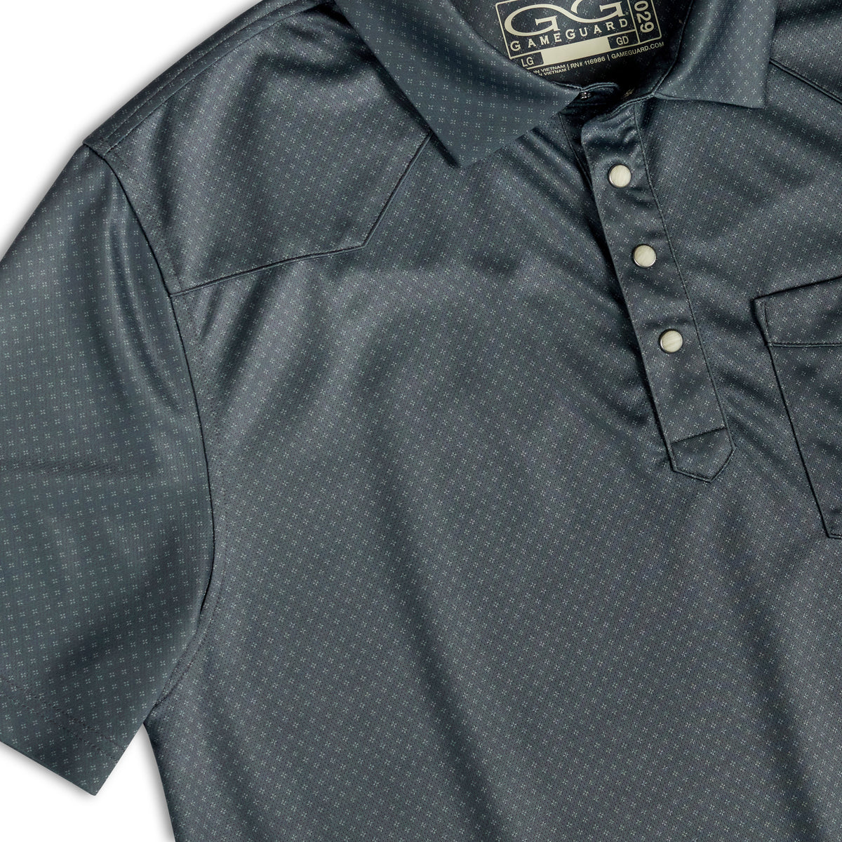 GameGuard GunMetal Palo Duro Polo