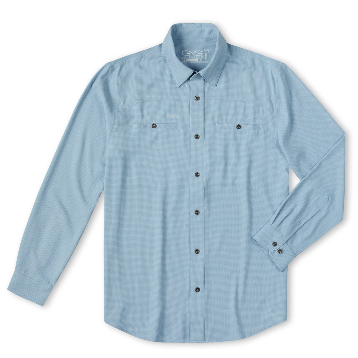 GameGuard Coastal Blue Maverick Shirt | Long Sleeve