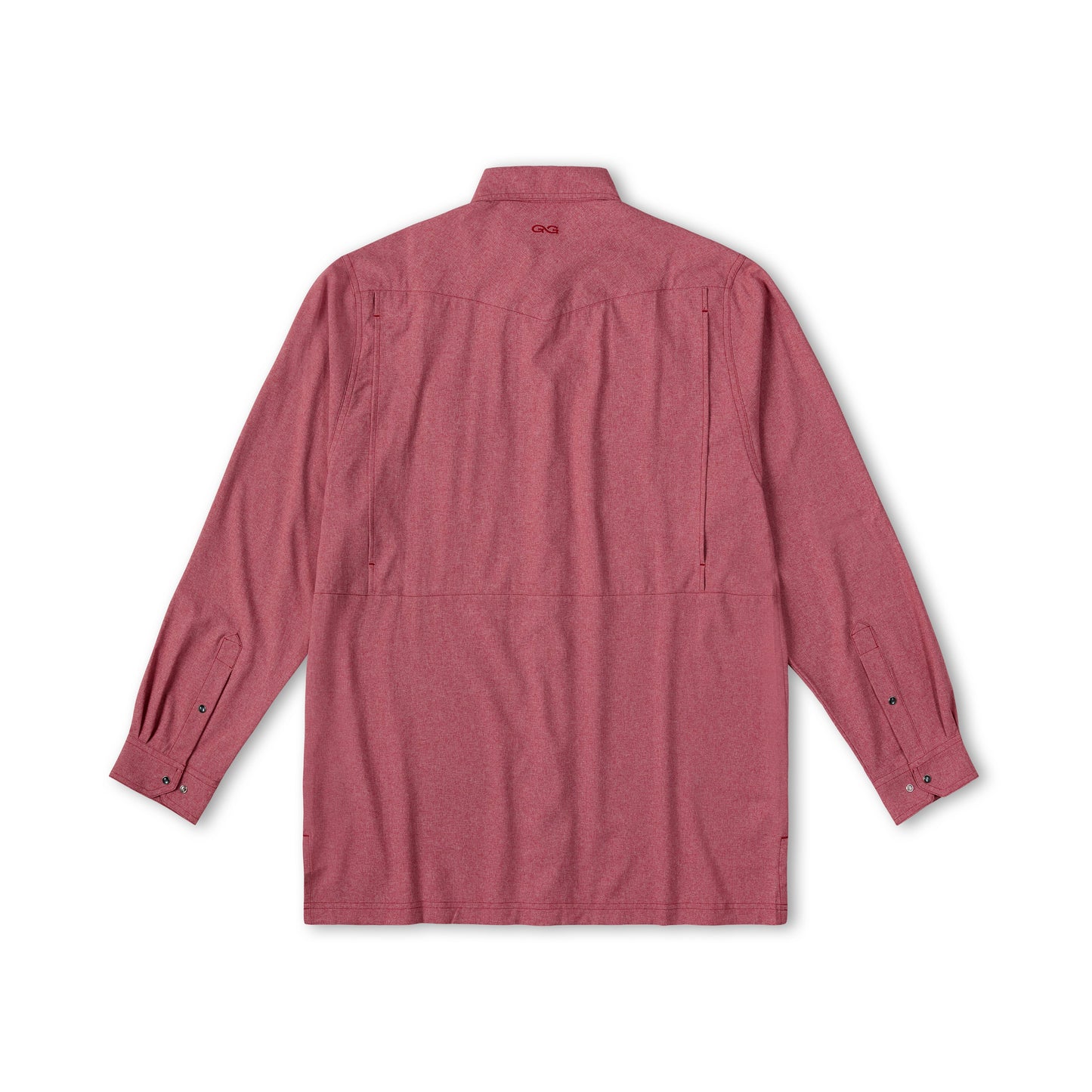 GameGuard - Crimson Pearl Snap Shirt | Long Sleeve
