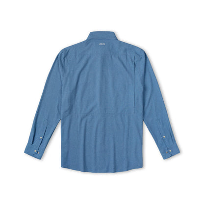 GameGuard Off-Road Blue StockYard Shirt | Long Sleeve
